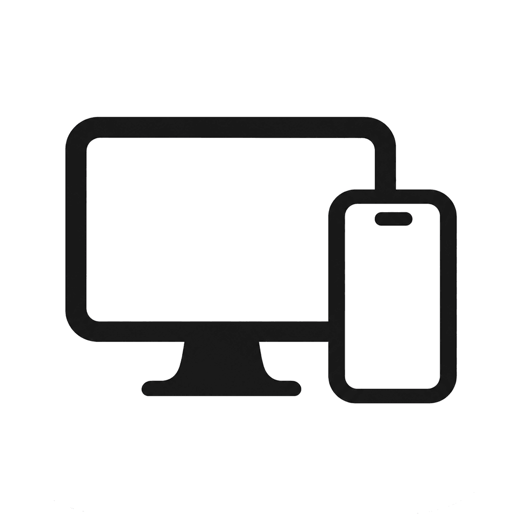 Simple VNC app icon.
